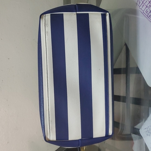 Kate Spade Tote Bag Blue and white Stripe - Picture 10 of 10